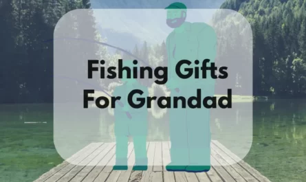 Grandpa fishing with grandson